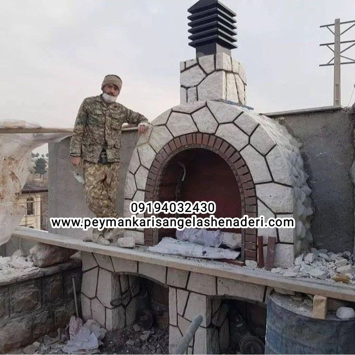 اجرای سنگ مالون سفید برای باربیکیو کباب پز طرح های جدید و فوق العاده 