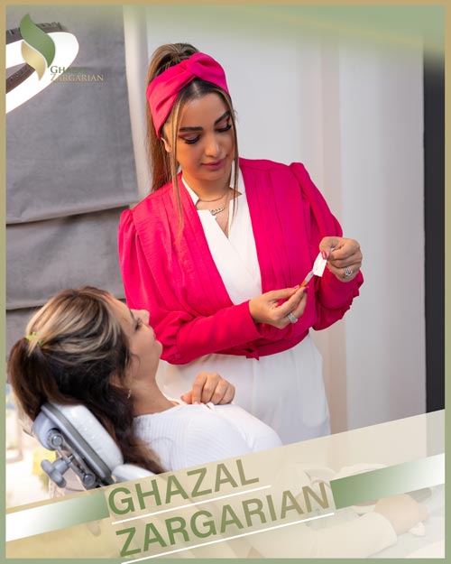 میکروبلیدینگ غزل زرگریان با تکنیک های پیشرفته