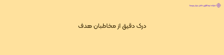 درک دقیق از مخاطبان هدف