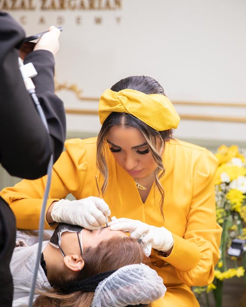 آموزش آرایش دائم با پوست شناسی اصولی
