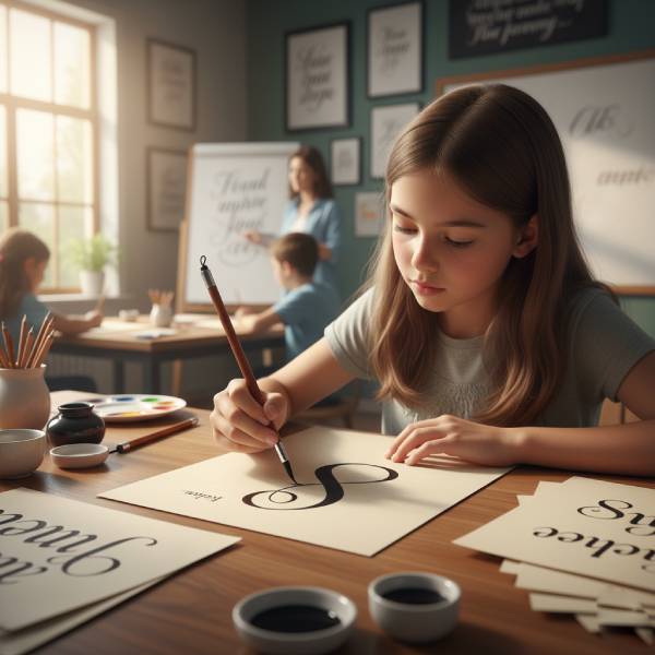 آموزش خوشنویسی با ترنم صبا