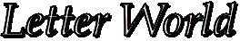 Letter World