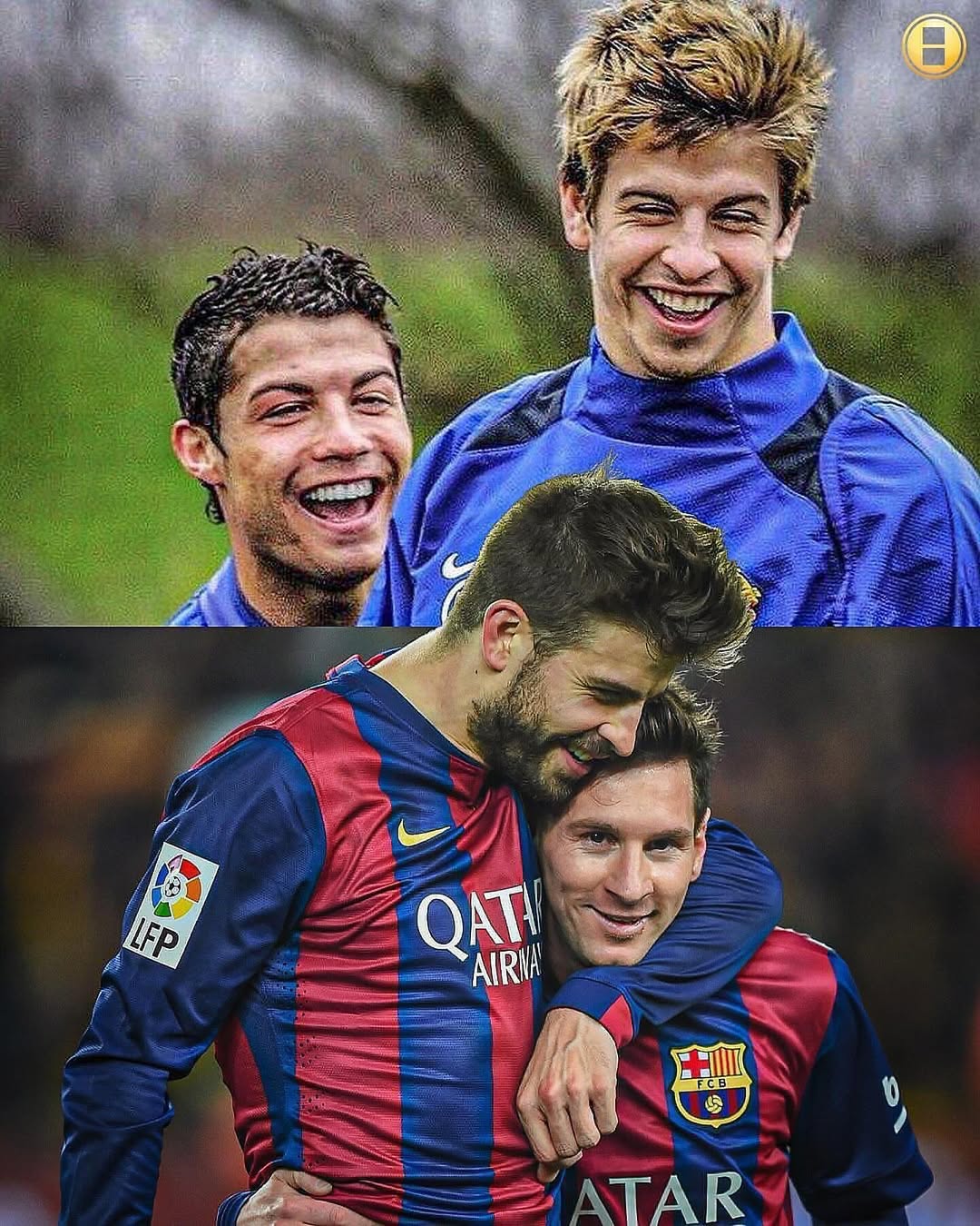 پیکه درباره مسی و رونالدو