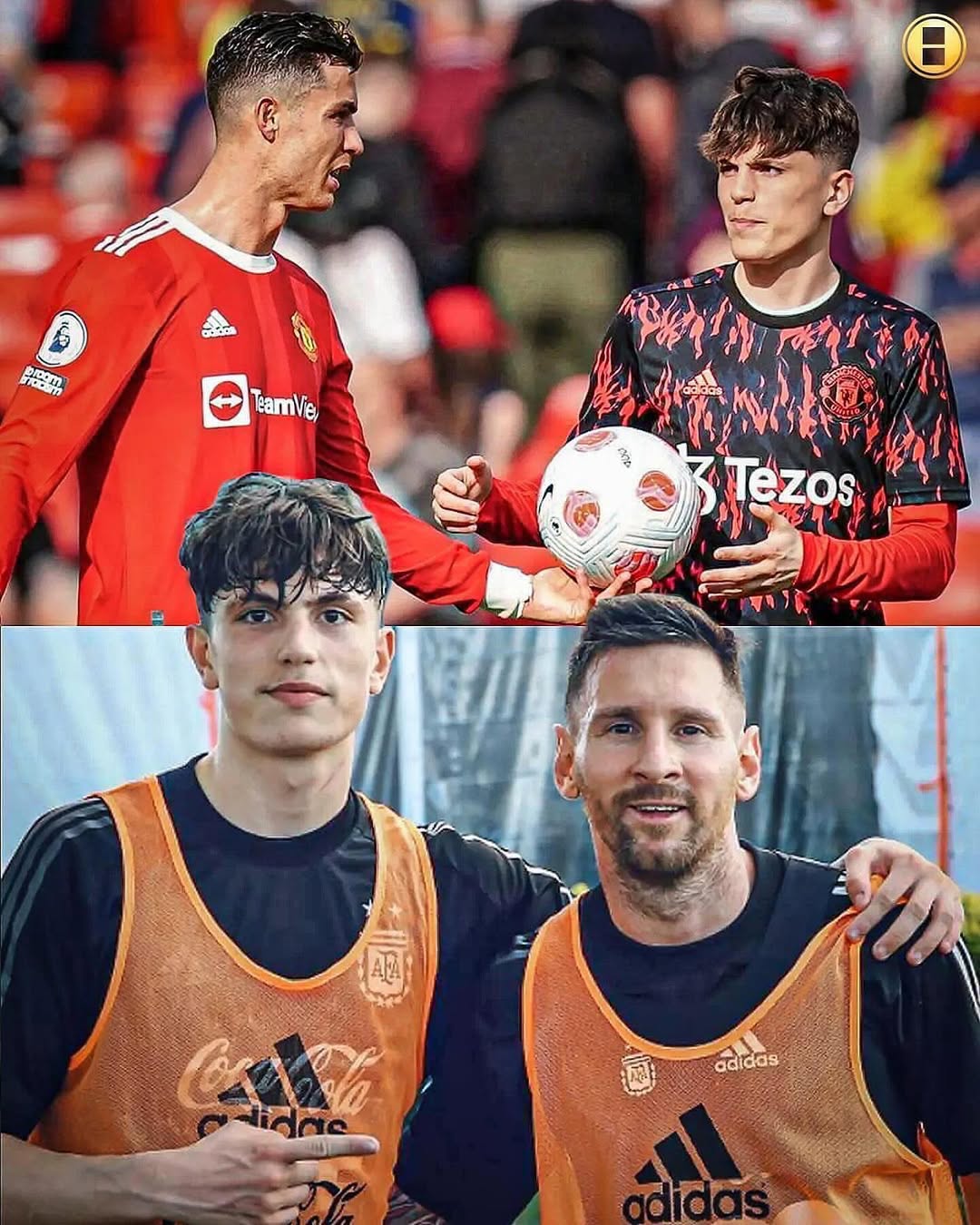 گارناچو درباره مسی و رونالدو