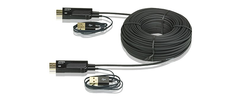 کابل HDMI نوری 100 متری آتن ATEN VE875