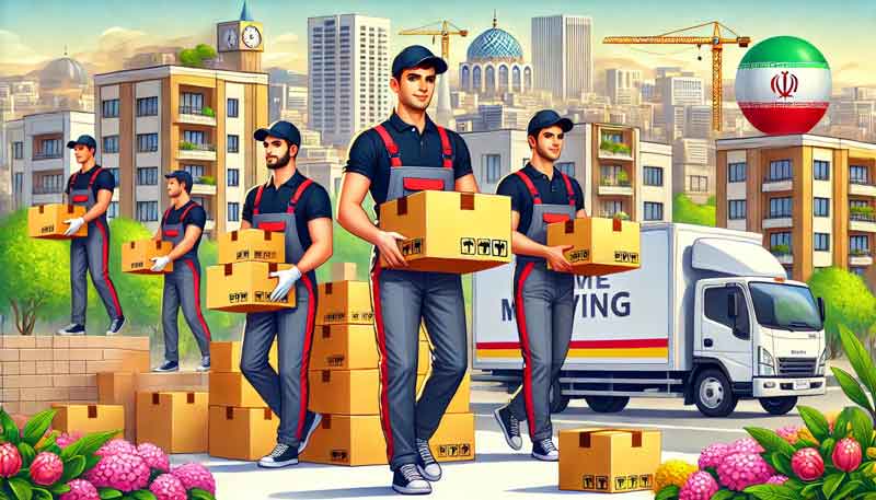 اسباب کشی منزل در تهران با کمترین هزینه و سریع‌ترین زمان