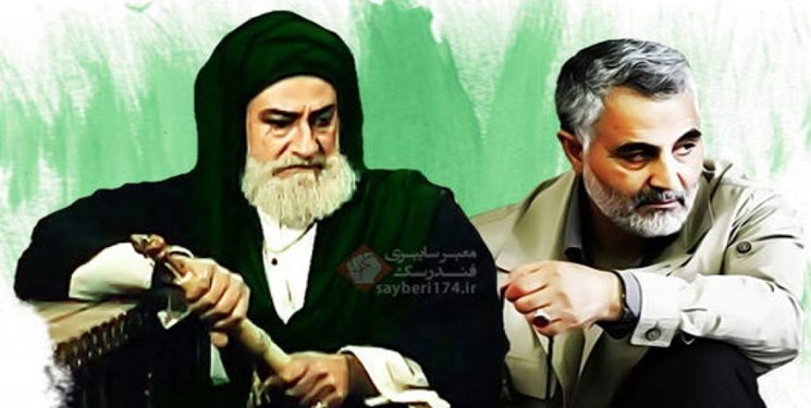 سردار شهید قاسم سلیمانی مالک اشتر زمان بود