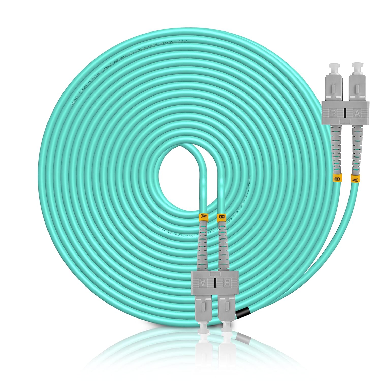 مشخصات فنی پچ کورد فیبر نوری Nexans OM3 SC-SC 5m