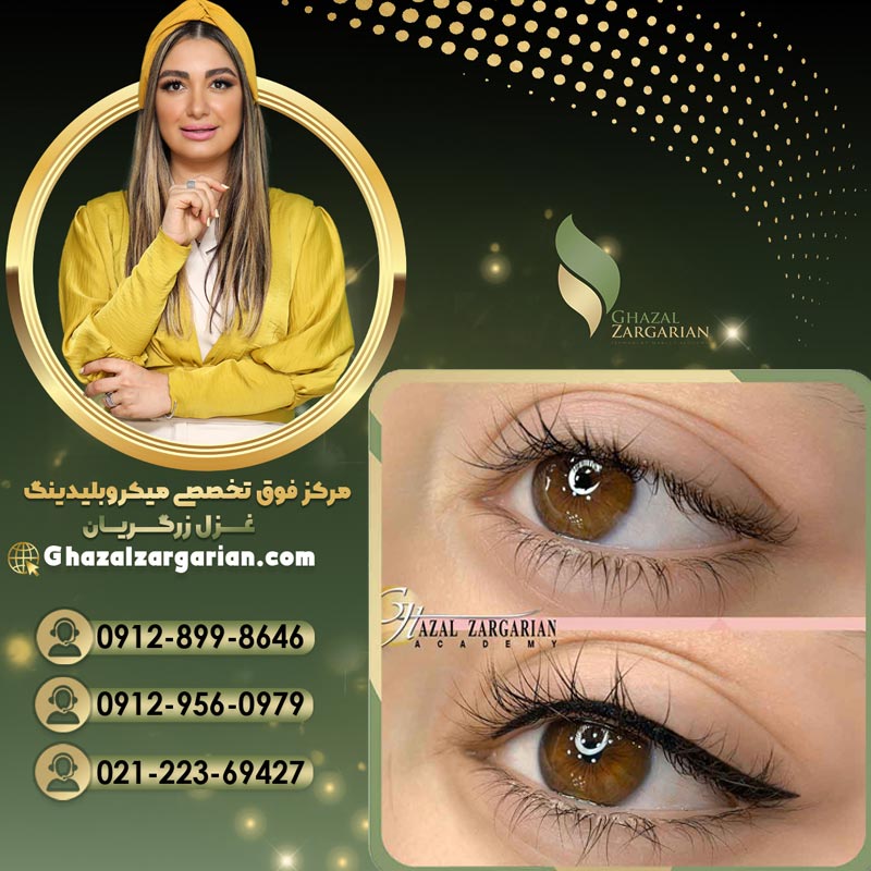 آموزش تاتو خط چشم با تکنیک های تخصصی