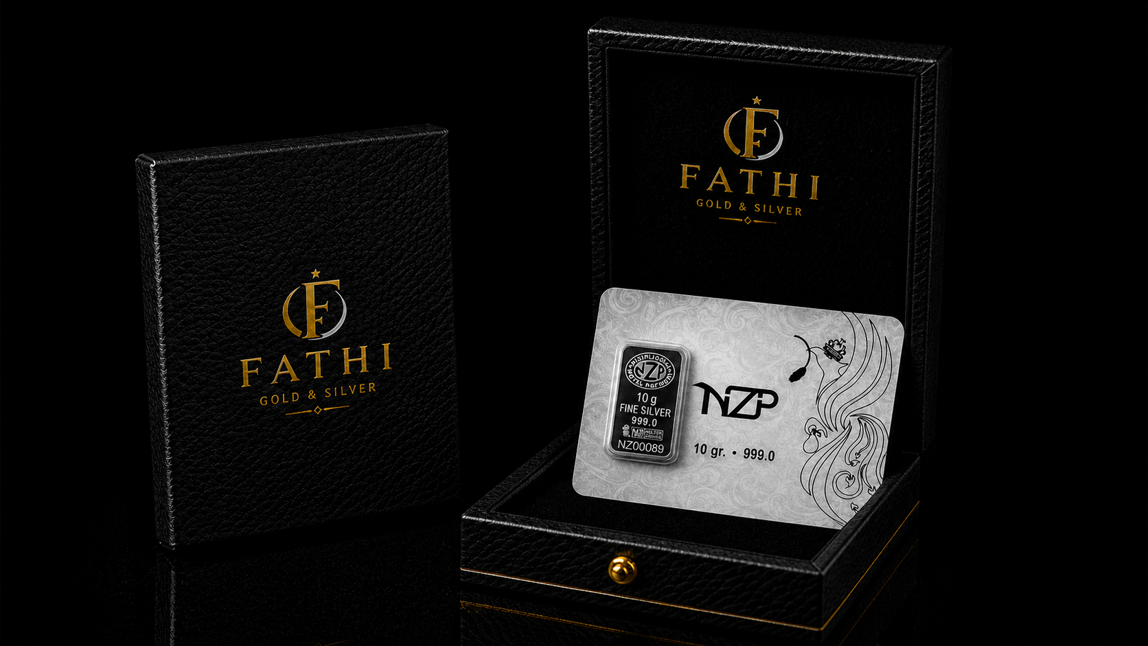 شمش نقره 10 گرمی NZP