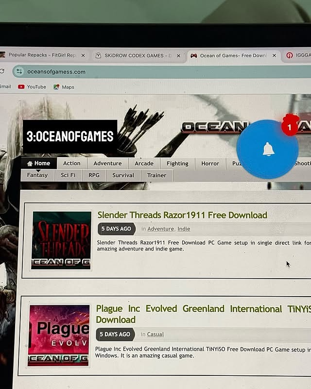 بررسی کامل سایت OceanOfGames.com | بهشت گیمرها یا تهدید پنهان؟ 1