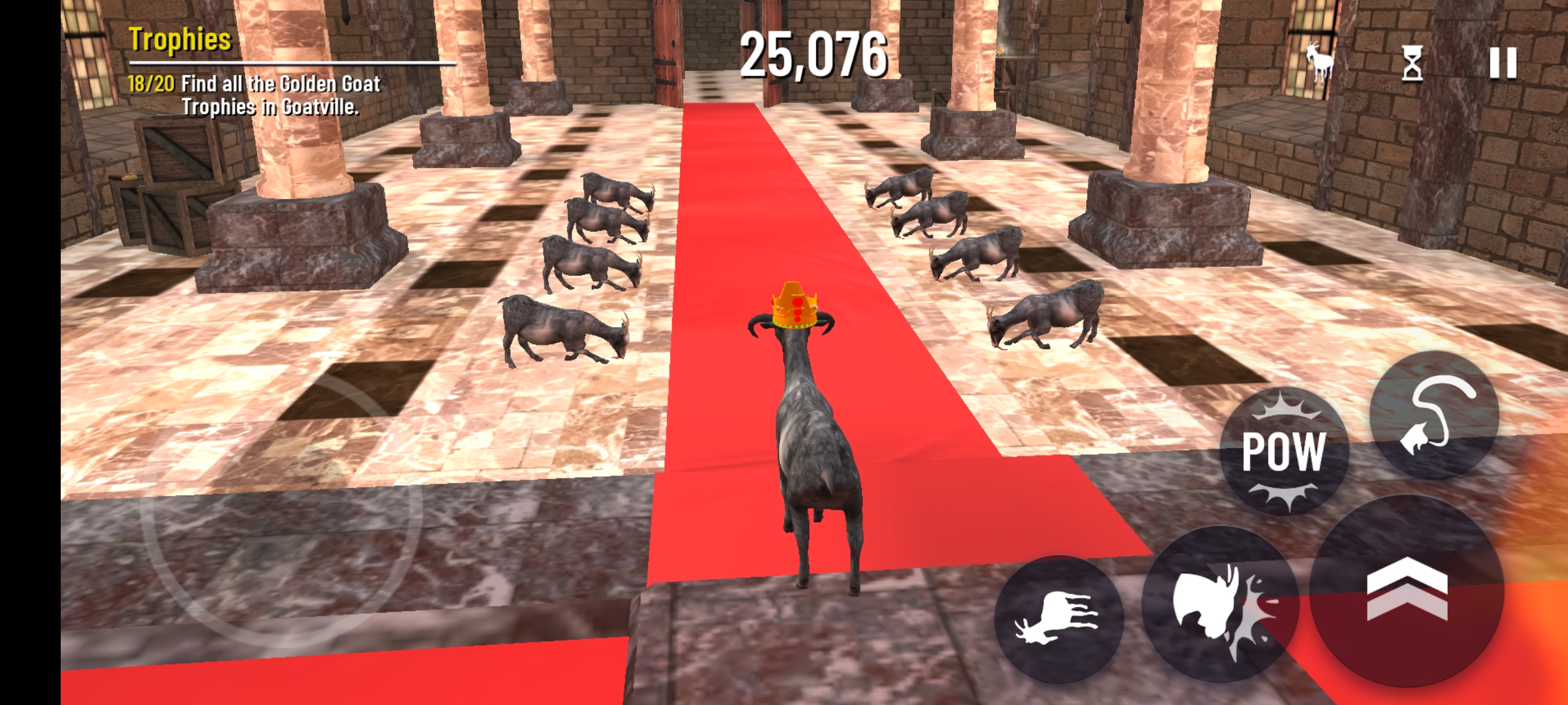 راهنمای جامع آنلاک کردن ملکه بزها (Queen Goat) تو Goat Simulator 1