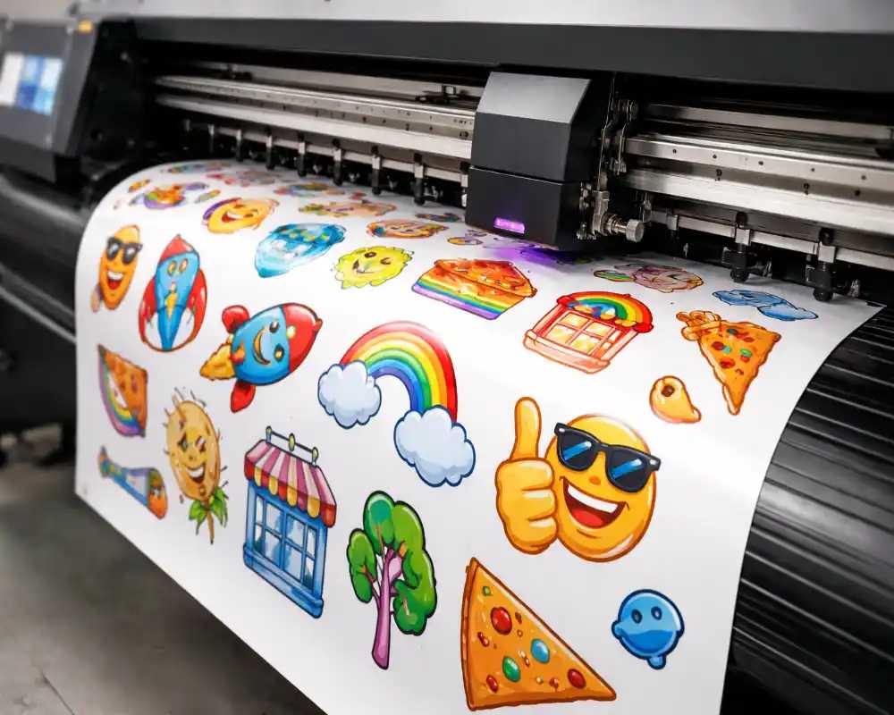 راهنمای چاپ و طراحی استیکر وینیل