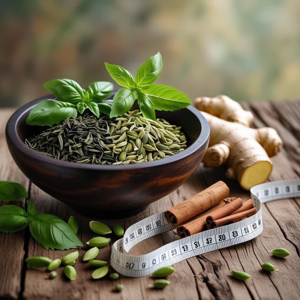 گیاهان دارویی مفید برای کاهش وزن