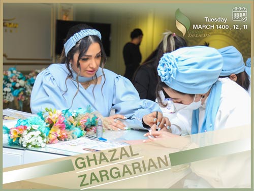 آموزش ریموو تاتو خط چشم در آکادمی غزل زرگریان