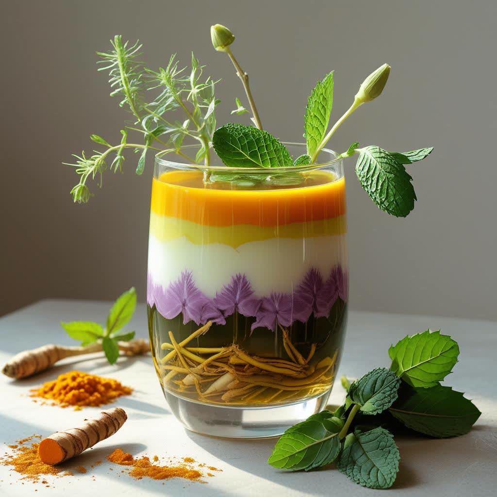 دمنوش گیاهی برای پاکسازی کبد (همراه دستور ساده)