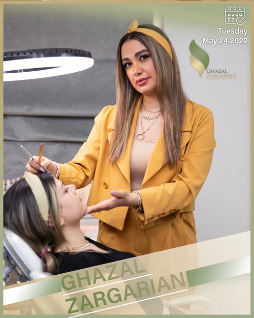 میکروبلیدینگ غزل زرگریان با روش عالی