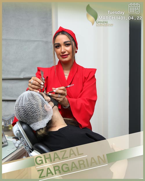 هزینه لیفت ابرو با مواد در بهترین مرکز آرایش دائم