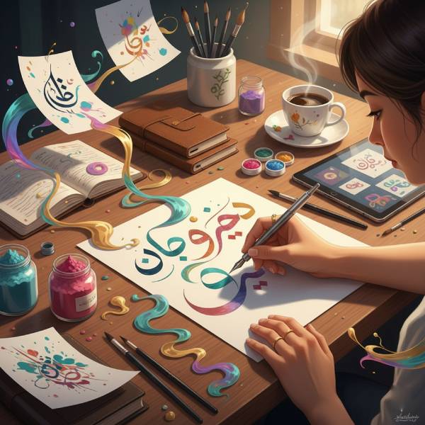 آموزش خوشنویسی با خودکار؛ شروعی ساده برای نوشتن زیبا