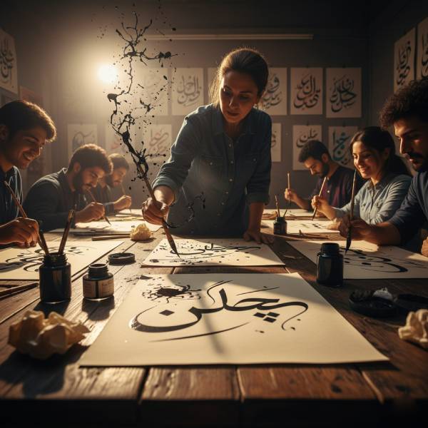 راهنمای آموزش خوشنویسی