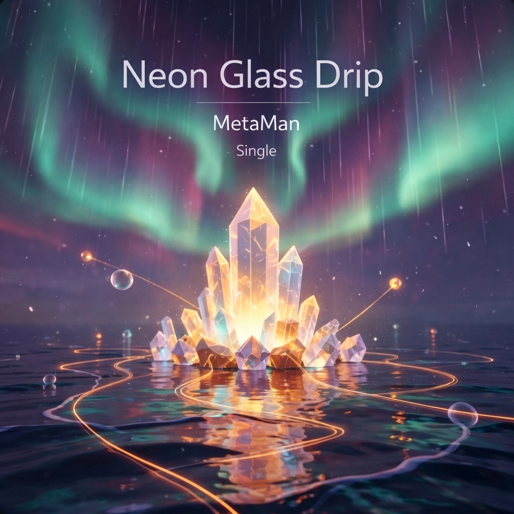 Neon Glass Drip (چکیدن شیشهٔ نئونی) 