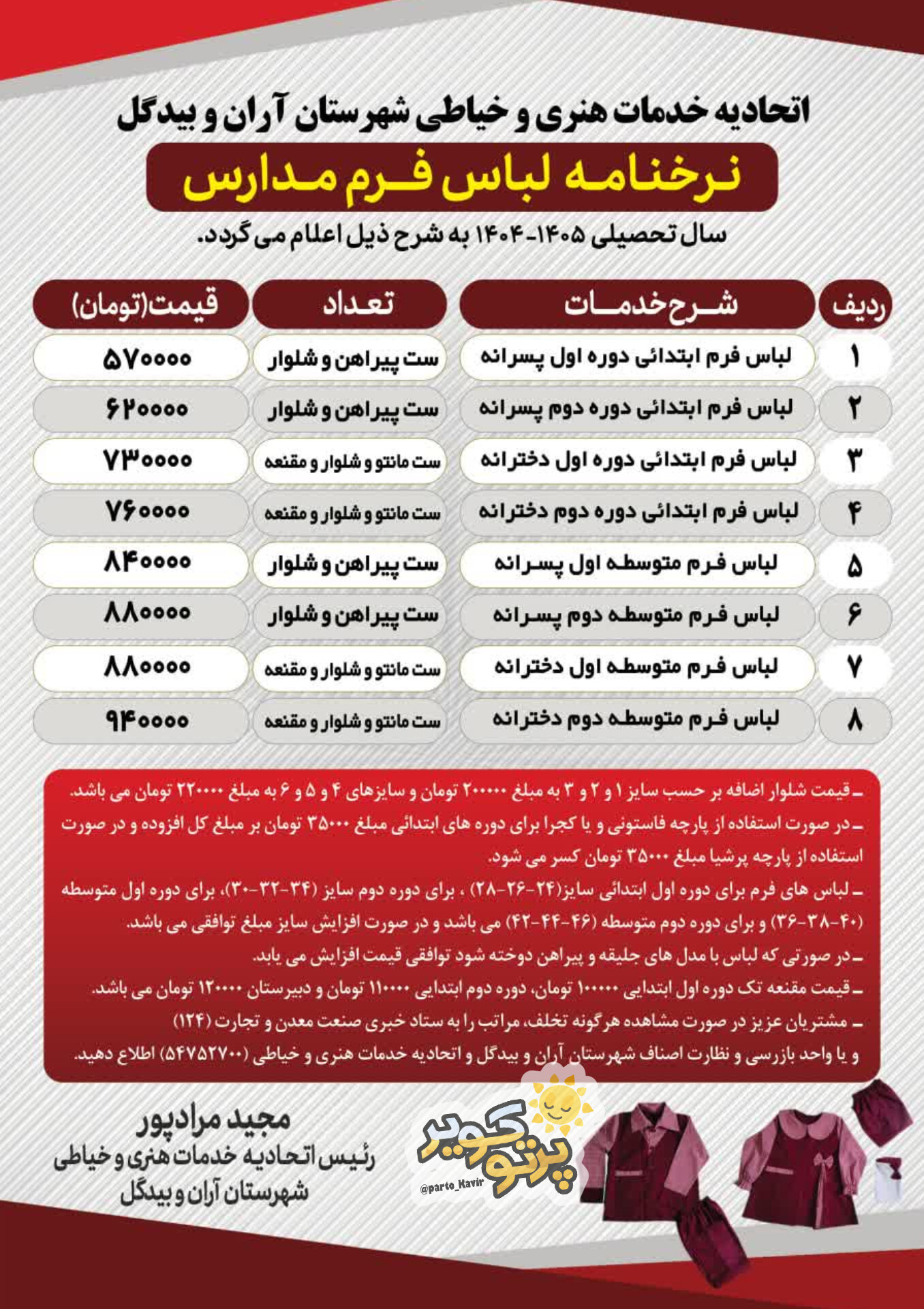 نرخنامه 