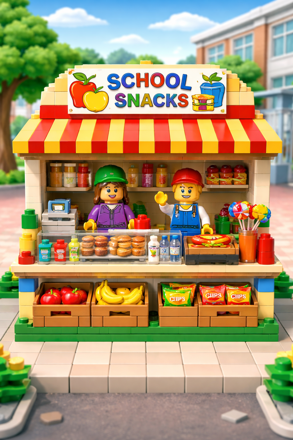 عکس بوفه مدرسه