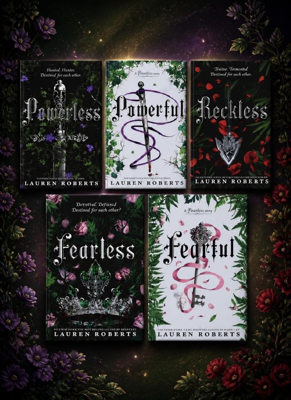 جلد کتاب The Powerless Trilogy اثر Lauren Roberts