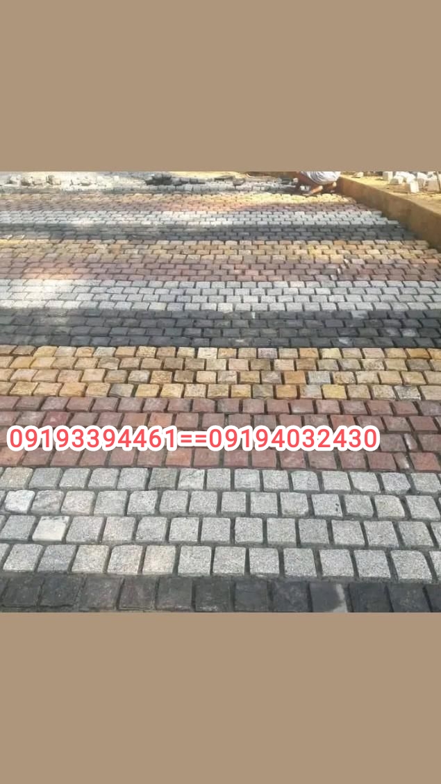 سازنده انواع سنگ. اجرا کننده سنگ. محوطه سازی ویلا. سنگفرش کوبیک گرانیت 