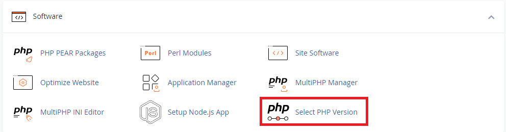بروز رسانی php در سی پنل