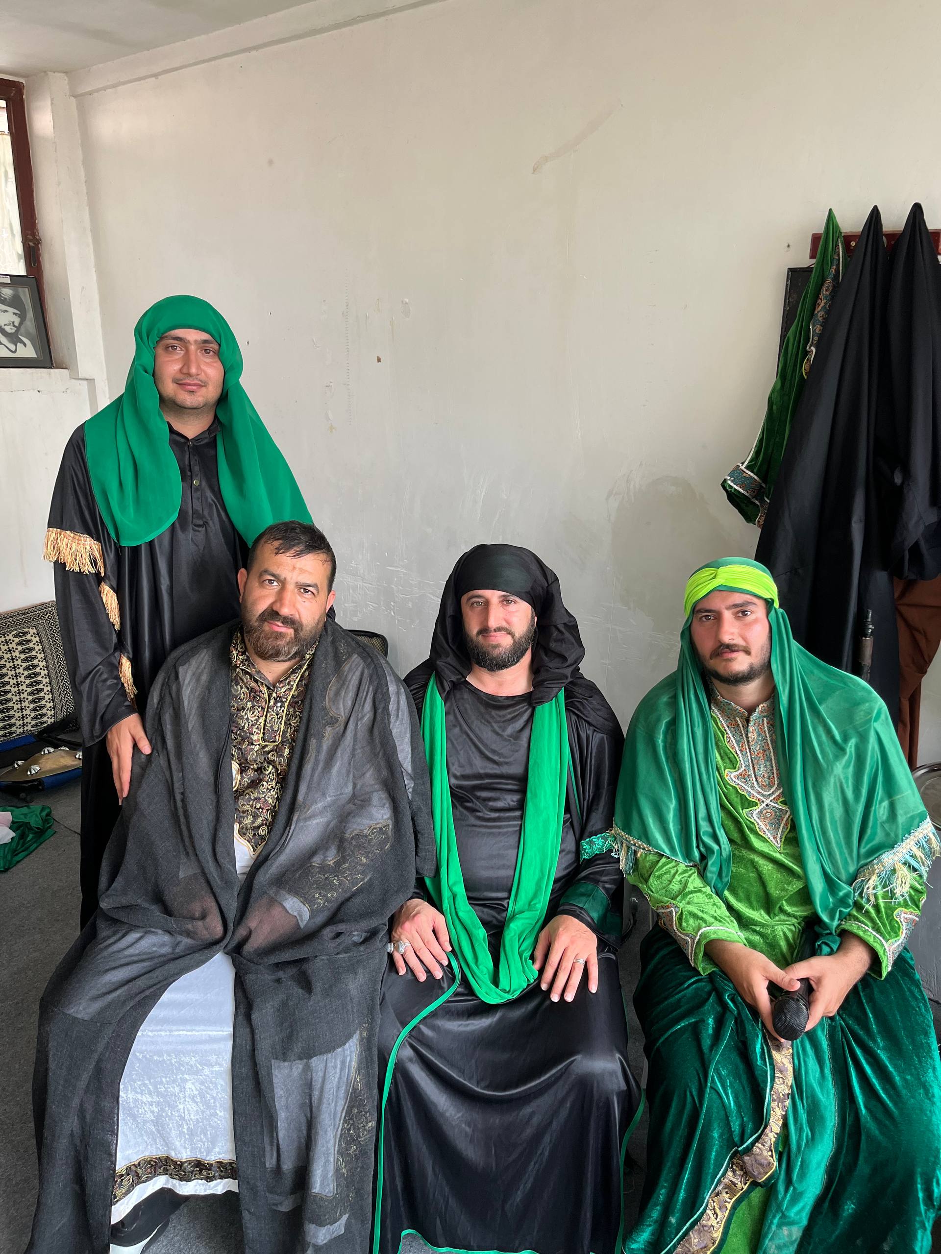 عکس هیئت تعزیه خوانی