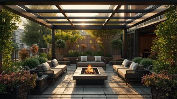 قیمت سقف متحرک روف گاردن