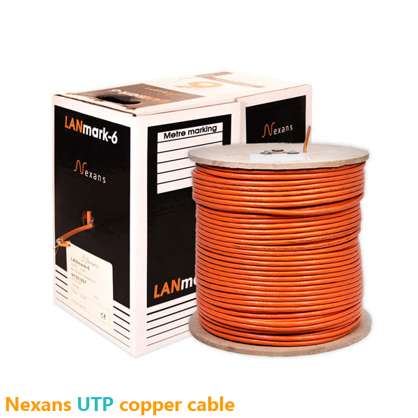 کابل شبکه نگزنس 305 متری Nexans Cable LSZH Cat6 UTP