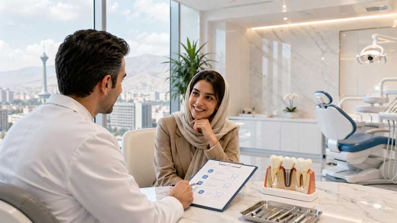 دندانپزشکی اقساطی در تهران