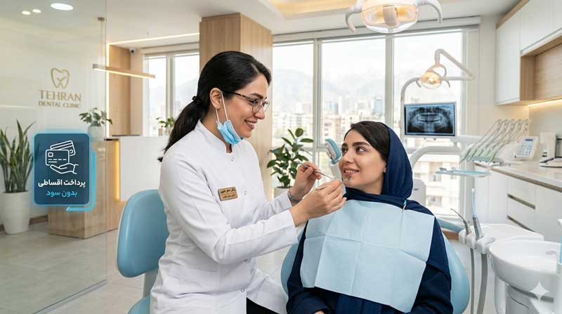 دندانپزشکی اقساطی در تهران | راهکاری مقرون‌به‌صرفه برای درمان‌های دندان