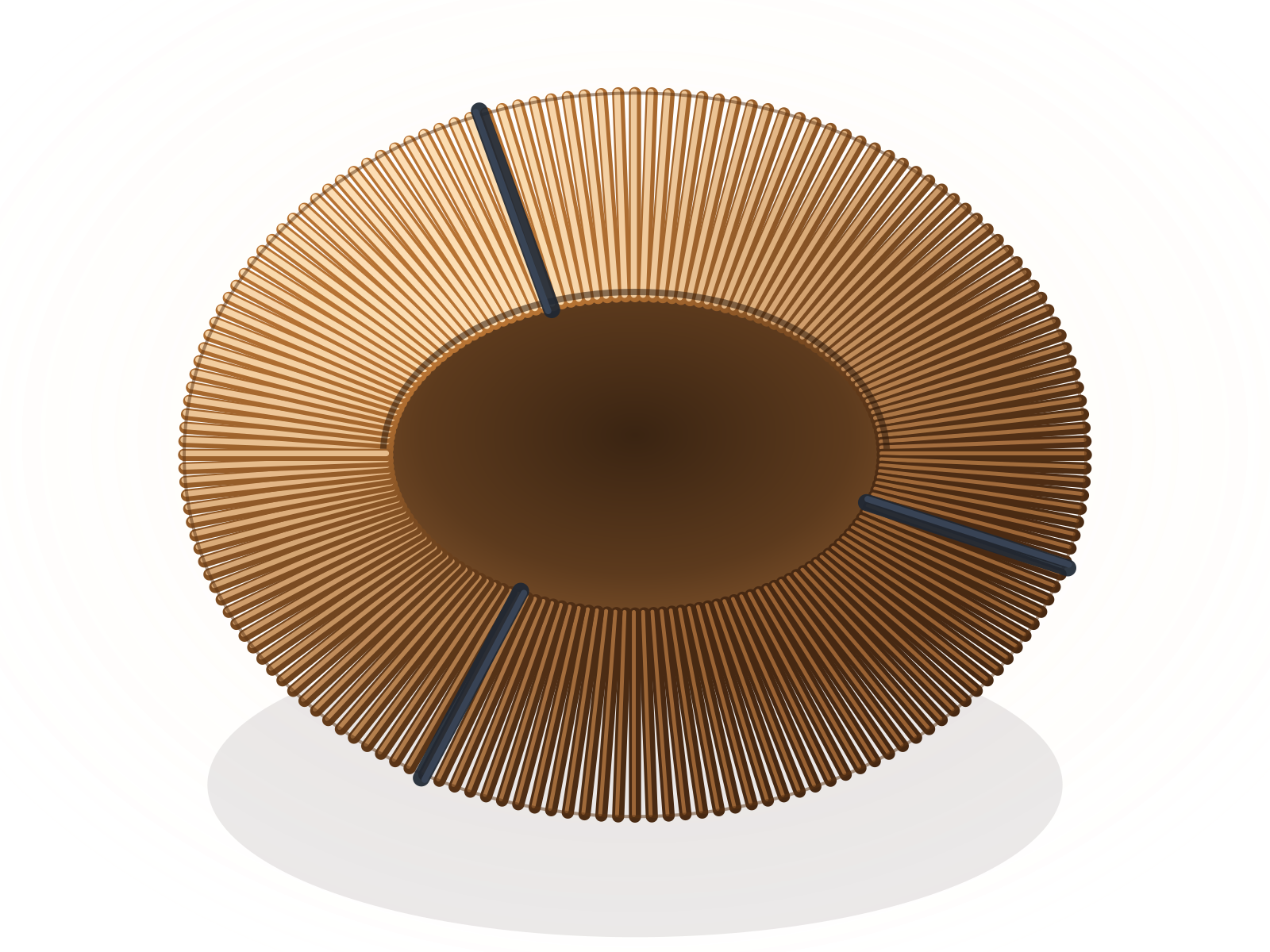 Copper coil — bulk metal export