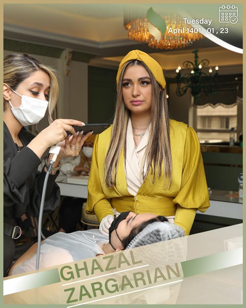 آموزش اسکالپ سر با متخصص حرفه ای
