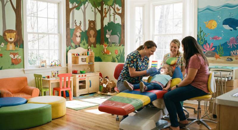 بهترین دندانپزشکی کودکان غرب تهران