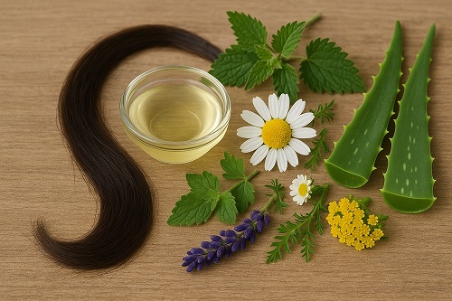 بهترین گیاهان دارویی برای تقویت مو (ضد ریزش + رشد سریع)🌿