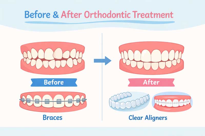 انواع ارتودنسی دندان در غرب تهران