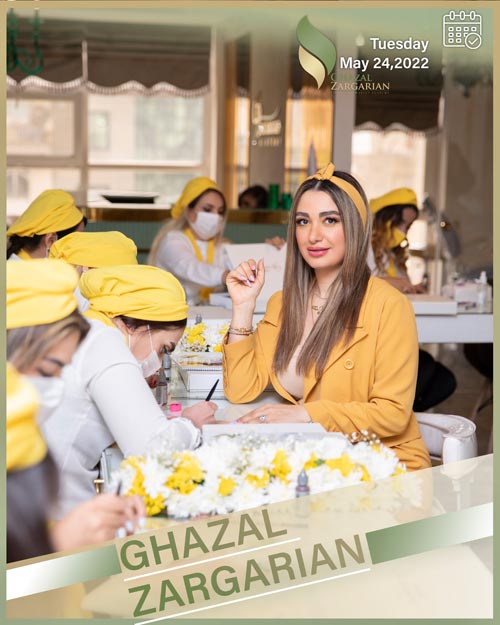 آموزش ریموو تاتو ابرو در آکادمی غزل زرگریان