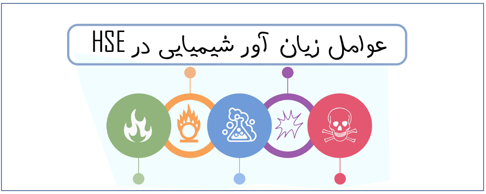 عوامل زیان‌آور شیمیایی در HSE