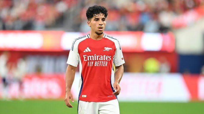 صلاح الدین اولاد مهند با پیراهن آرسنال