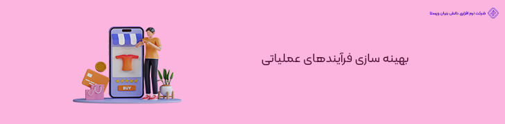 1 . مدیریت بهتر فروشگاه اینترنتی با تیم کوچک به واسطه بهینه سازی فرآیندهای عملیاتی