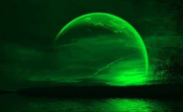 green moon