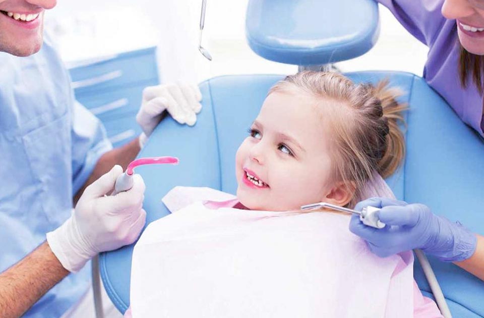 عصب کشی دندان شیری