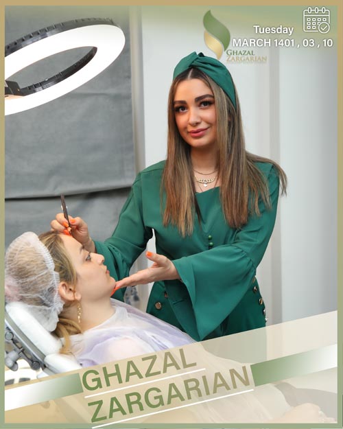 میکروبلیدینگ ابرو حرفه ای